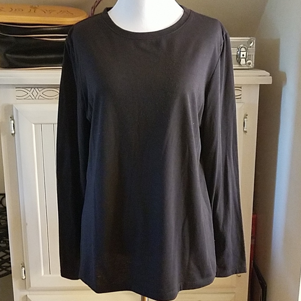 Chocolate Brown long sleeve tee!
